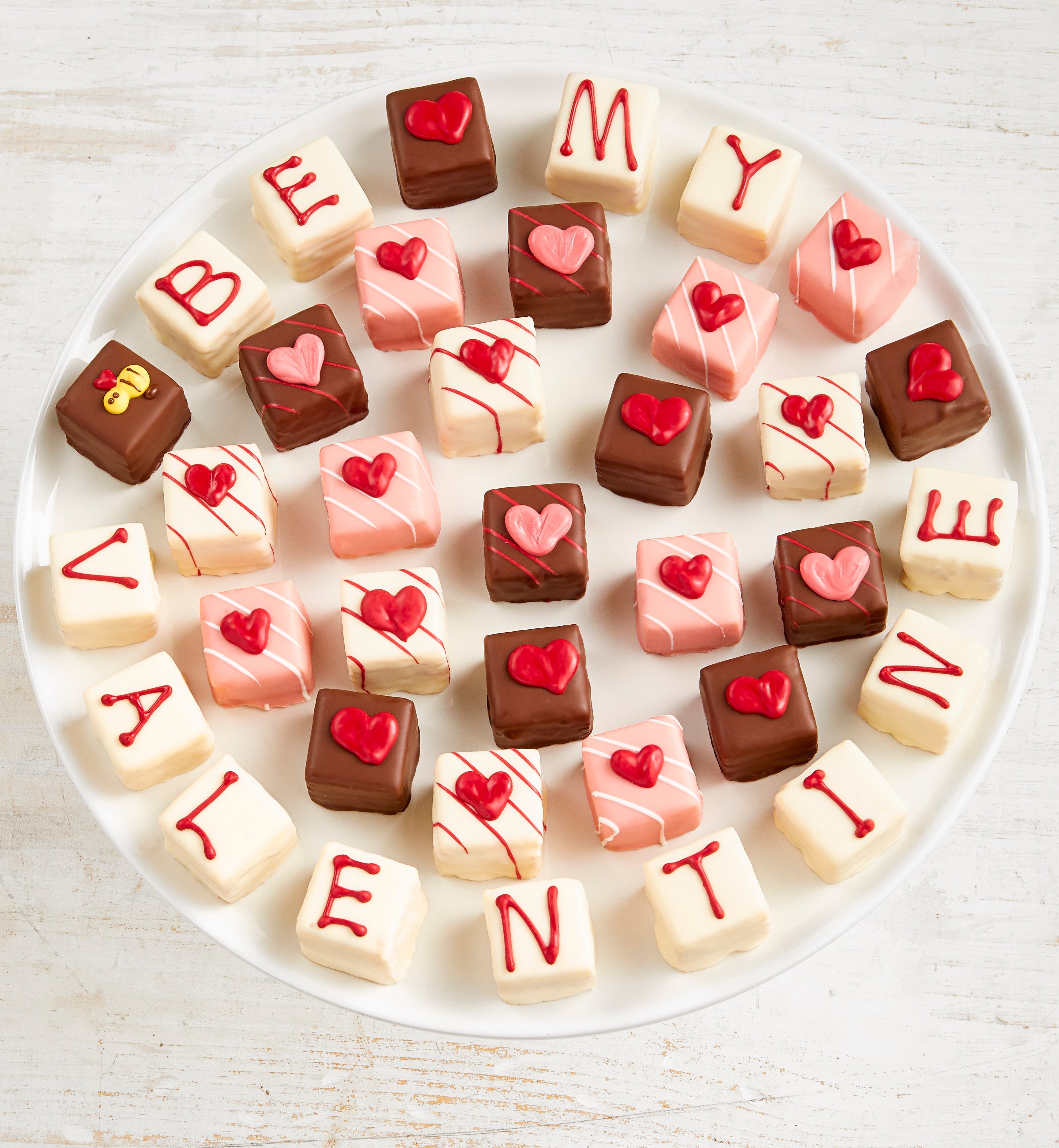 Be My Valentine Petit Fours